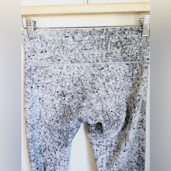 Lululemon Women's Gray Speckled Wunder Under 7/8 Leggings size 6 - Picture 7 of 12